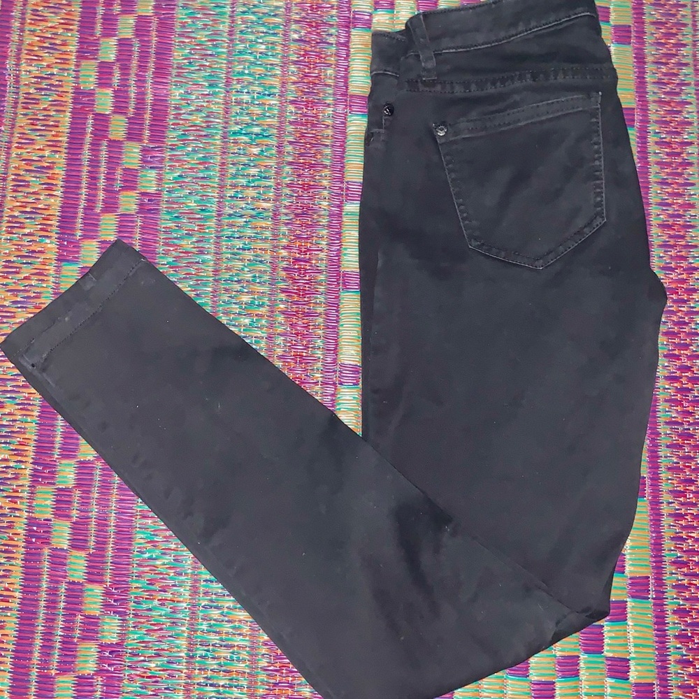 Black Fitted Pants